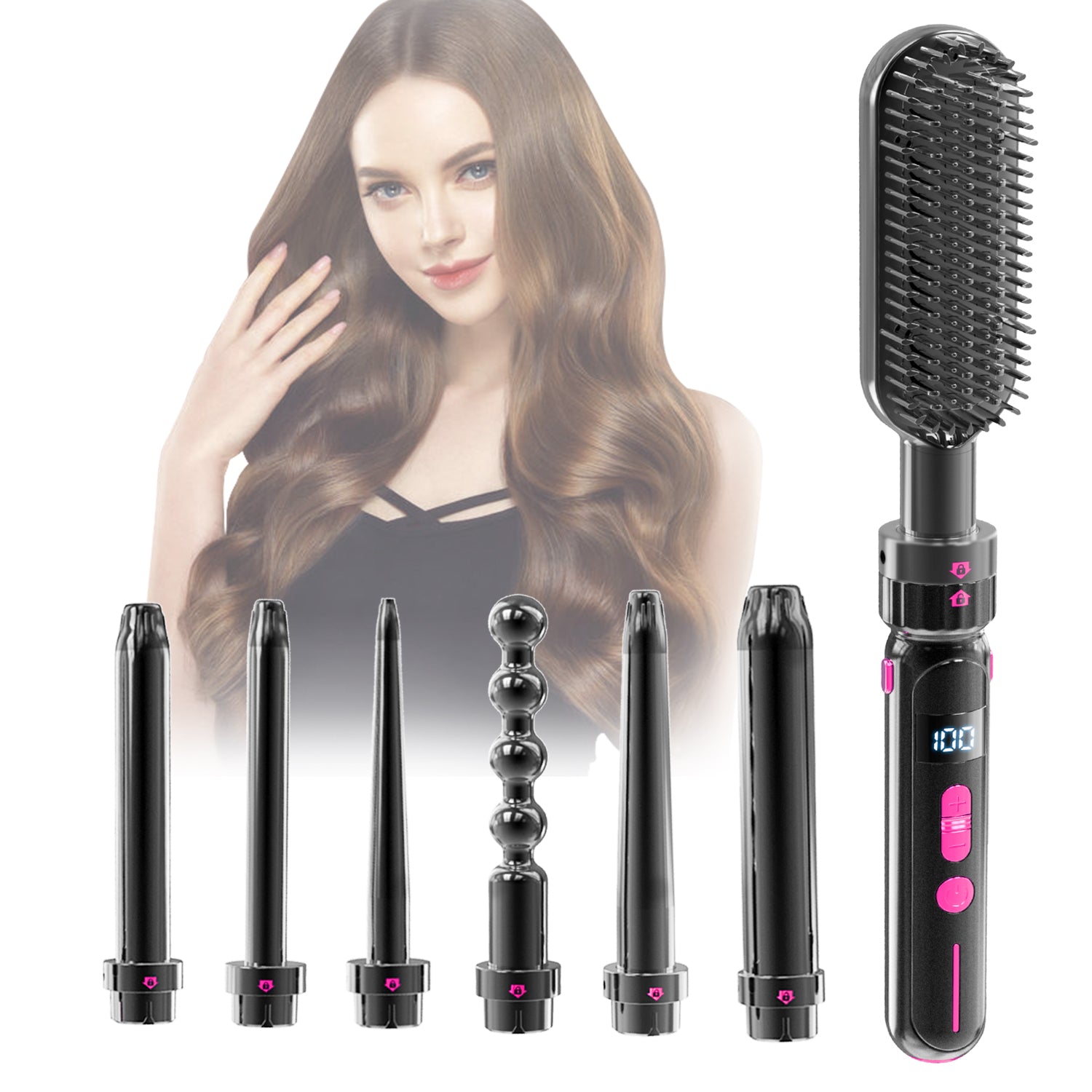 Hair Iron Safety Against Scalding Easy To Use Curly Hair Sticks