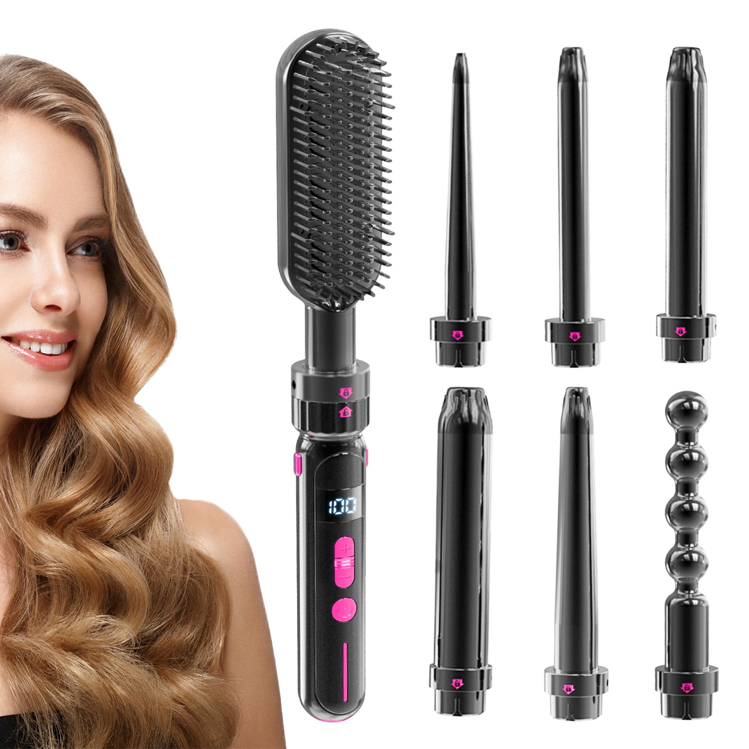 Hair Iron Safety Against Scalding Easy To Use Curly Hair Sticks